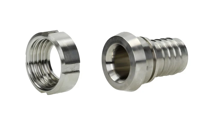 Hygienické nerezové spojky 2 Spojky DIN11851